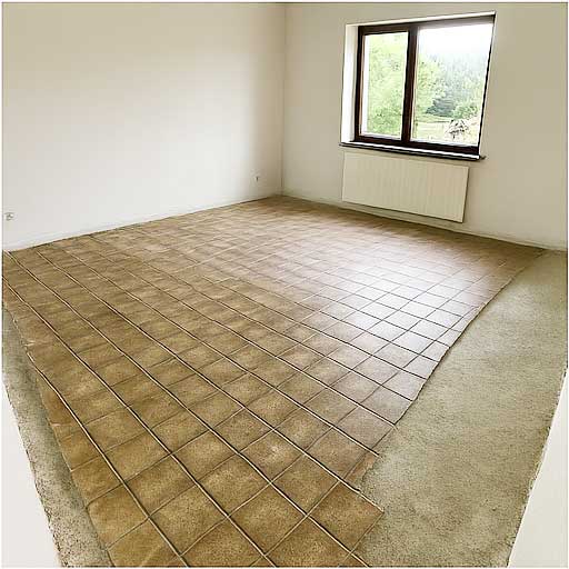 fussbodenheizung fräsen